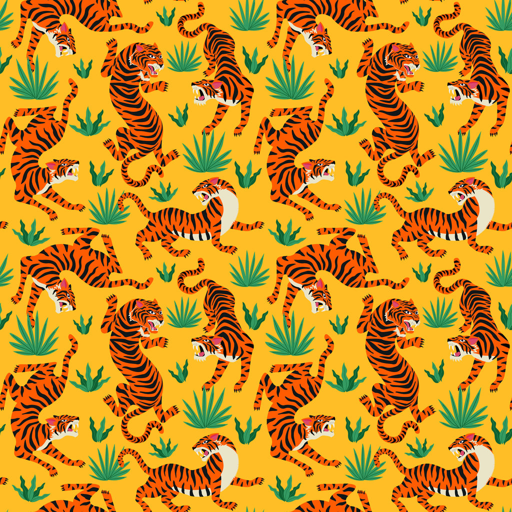 Oriental Tiger Wallpaper