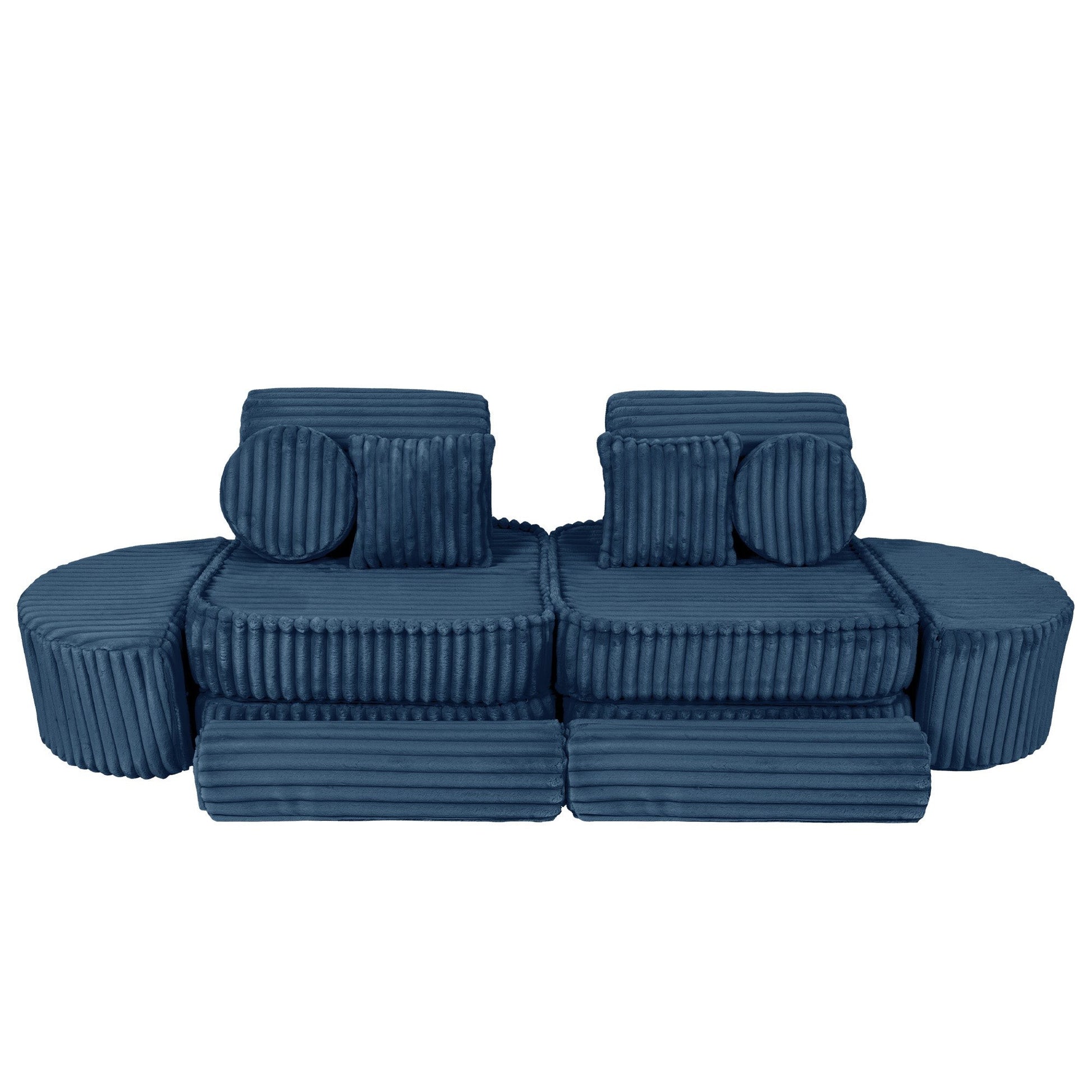 Medium Plus Kids Sofa – Compact, Stylish, and Comfortable - Versatile & Safe for Children's Play by MeowBaby at www.brixbailey.com