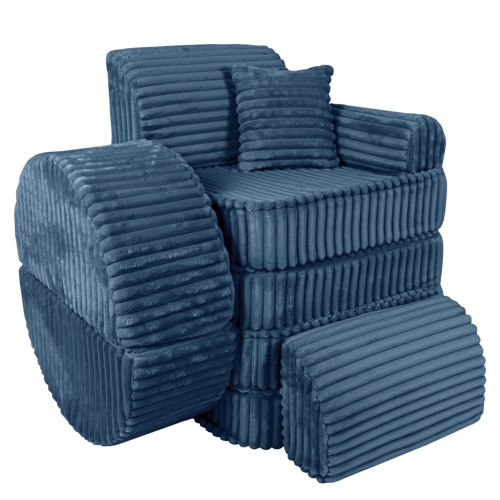 Medium Plus Kids Sofa – Compact, Stylish, and Comfortable by MeowBaby at www.brixbailey.com
