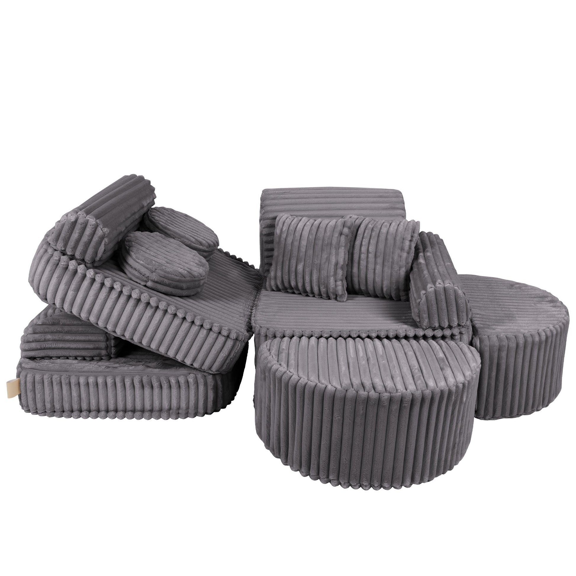 Medium Plus Kids Sofa – Compact, Stylish, and Comfortable by MeowBaby at www.brixbailey.com
