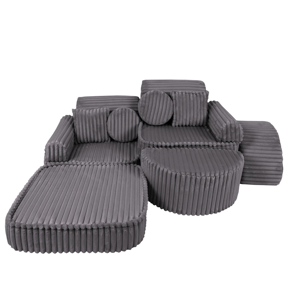Medium Plus Kids Sofa – Compact, Stylish, and Comfortable by MeowBaby at www.brixbailey.com