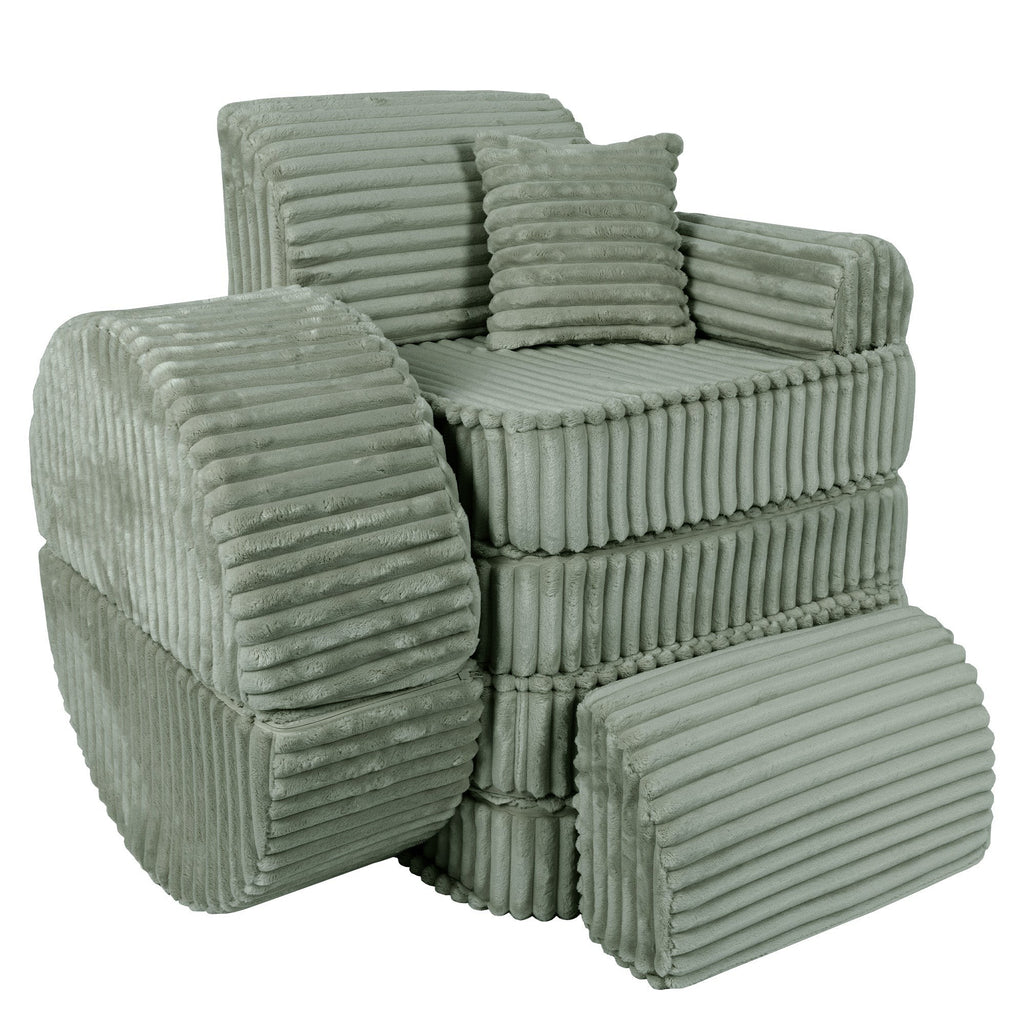 Medium Plus Kids Sofa – Compact, Stylish, and Comfortable by MeowBaby at www.brixbailey.com