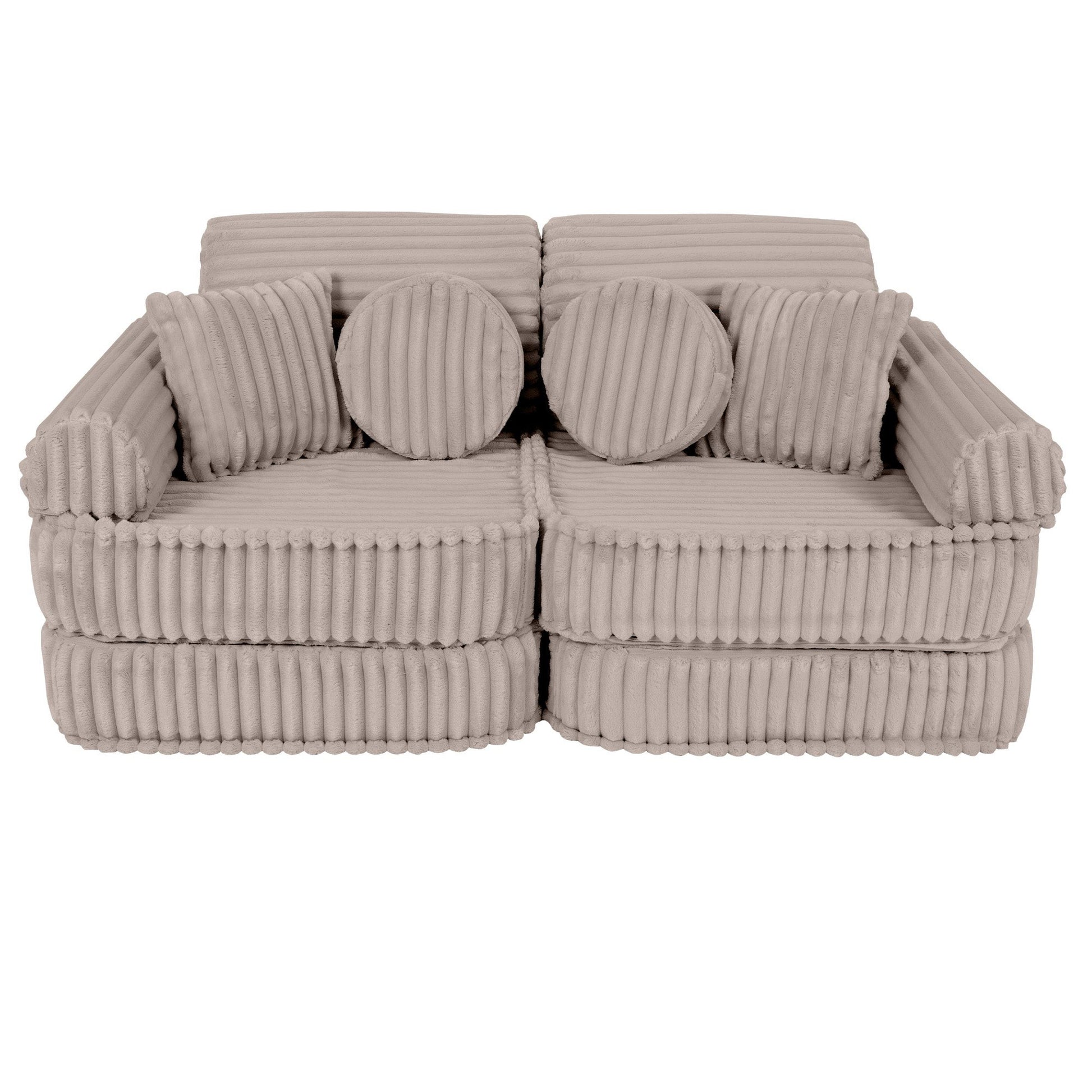 Medium Kids Sofa – Compact, Stylish, and Comfortable - Versatile & Safe for Children by MeowBaby at www.brixbailey.com