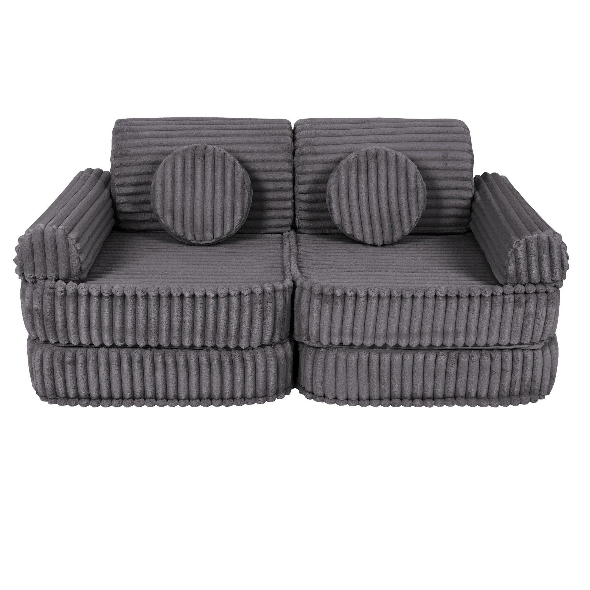 Medium Kids Sofa - Compact, Stylish, and Comfortable: Versatile & Safe for Children by MeowBaby at www.brixbailey.com