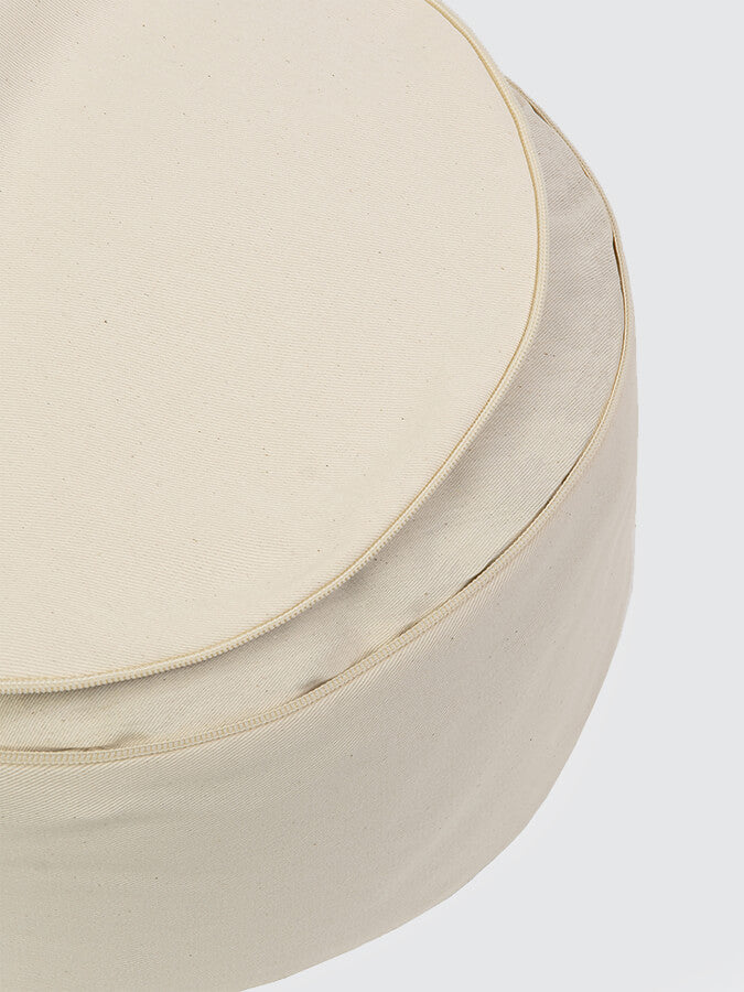 Large Organic Buckwheat Meditation Cushion