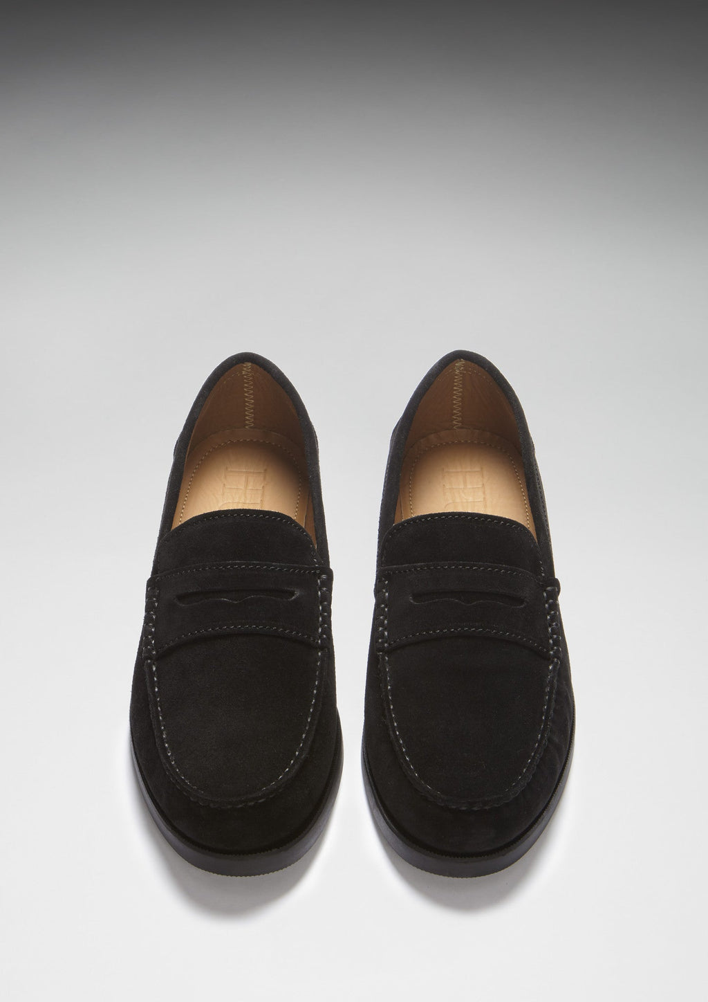 Black Suede Boat Loafers
