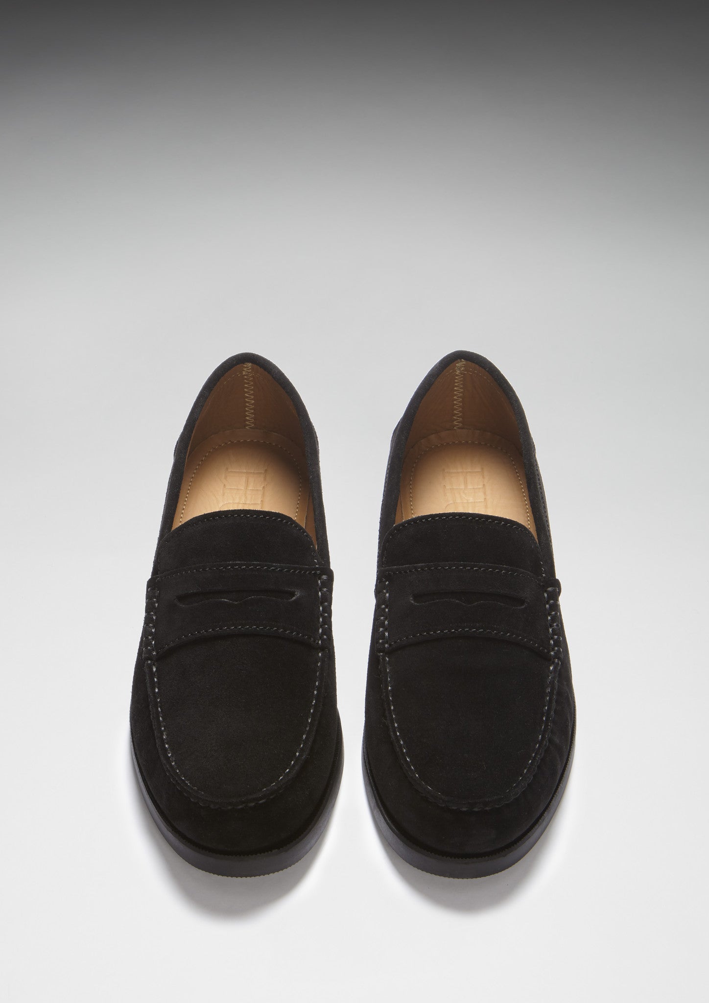 Black Suede Boat Loafers