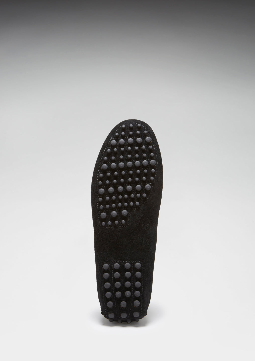 Black Suede Driving Loafer