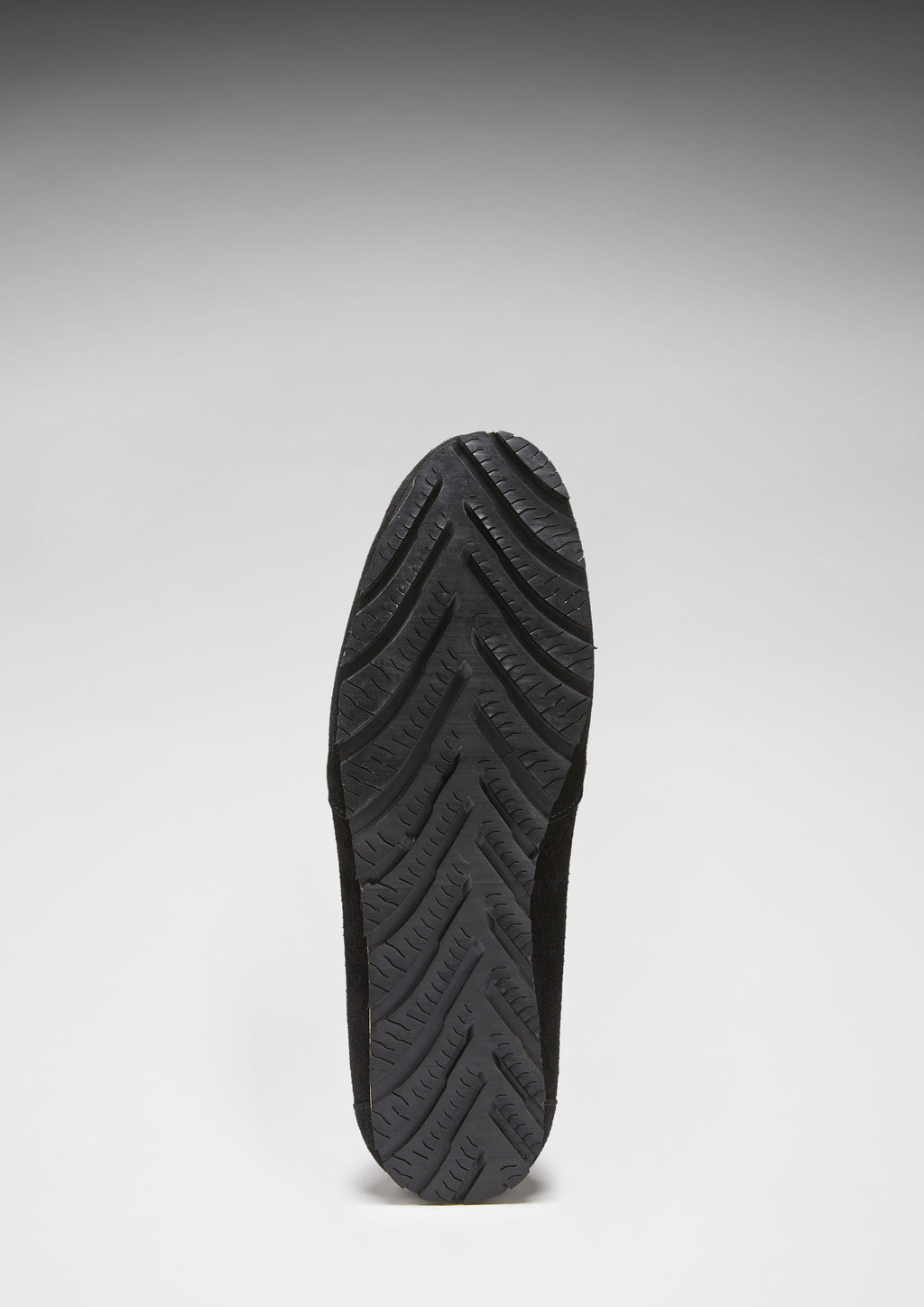 Black Suede Espadrilles with Upcycled Tyre Sole