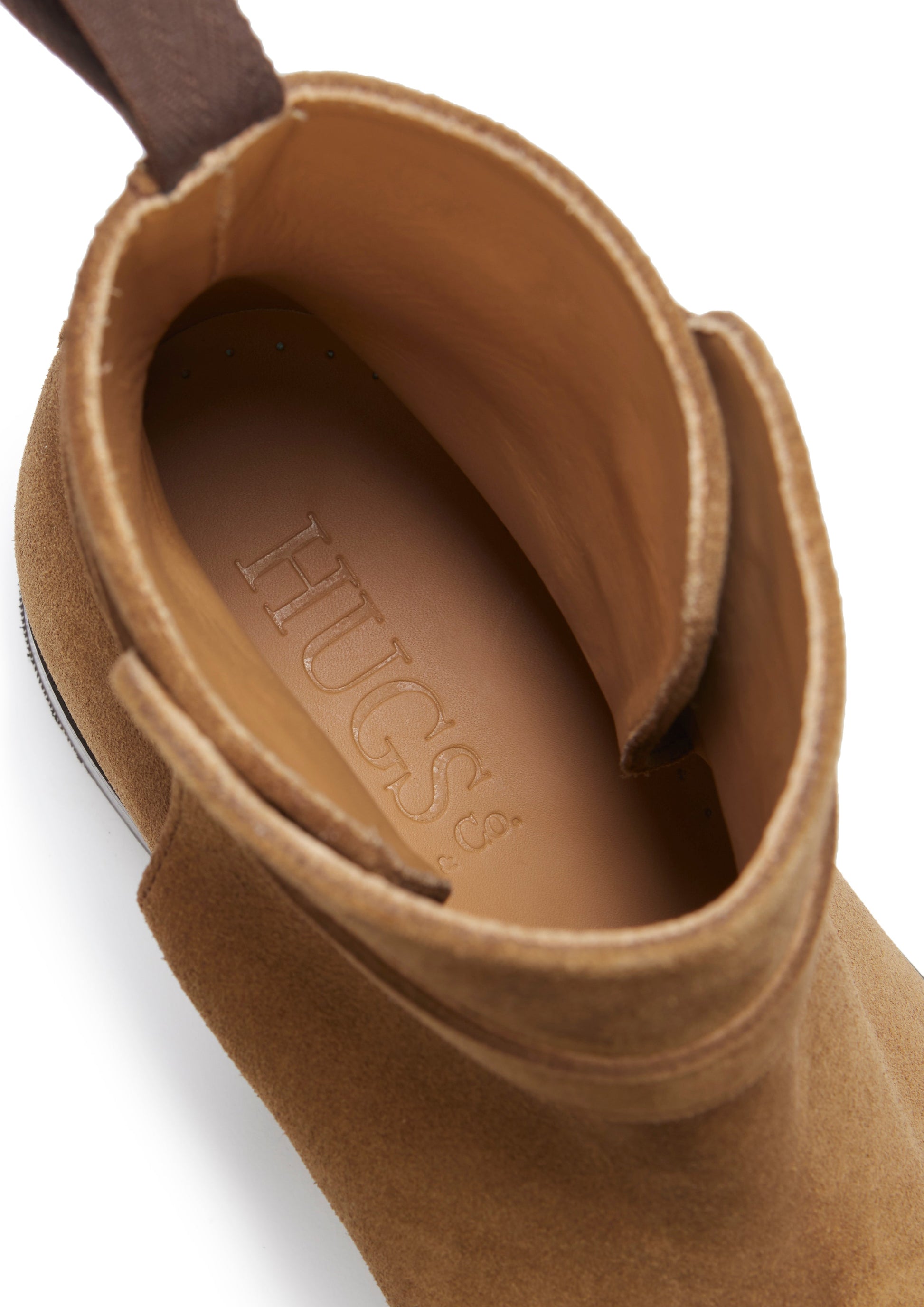 Tobacco Suede Jodhpur Boots with Welted Leather Sole