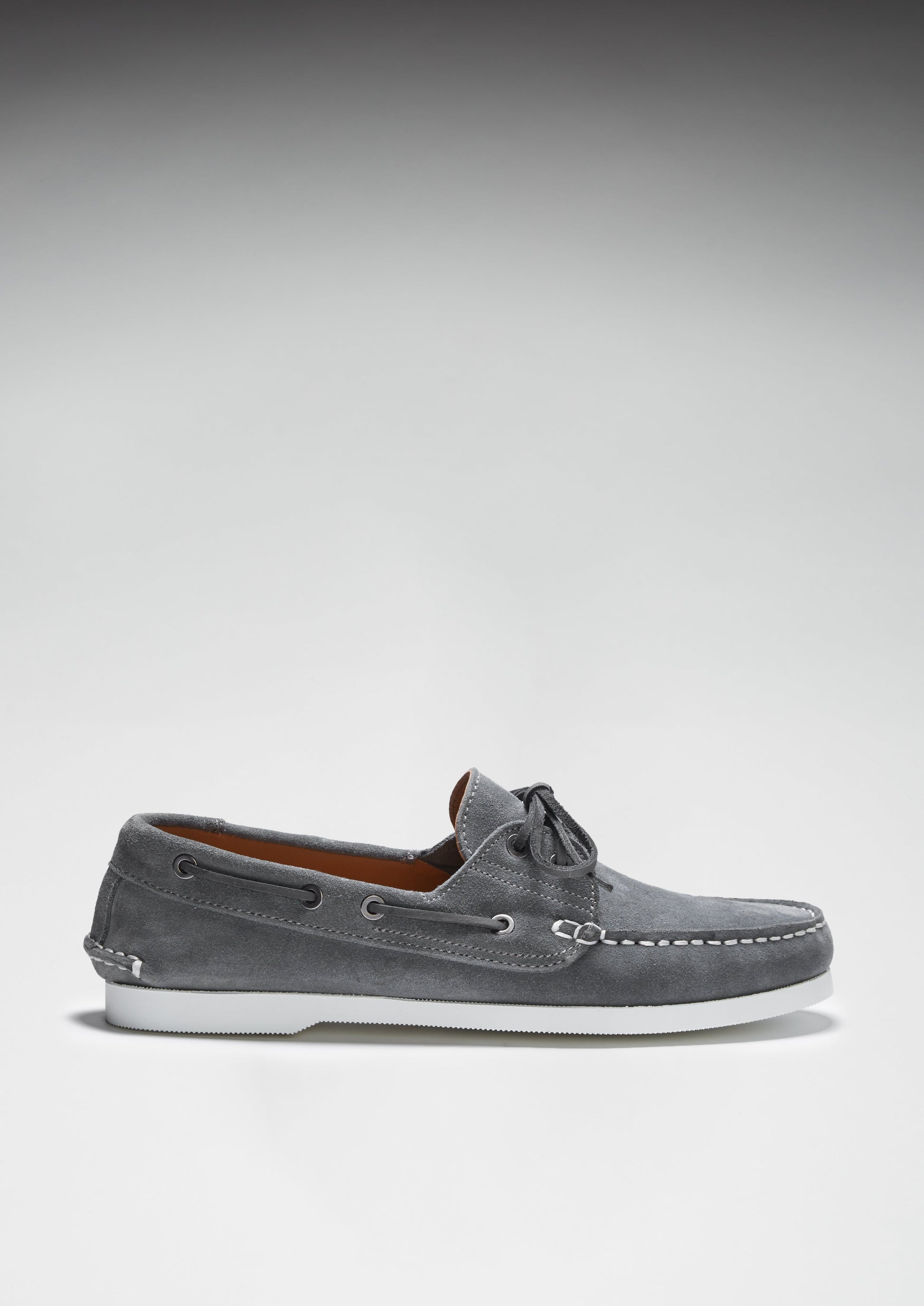 Slate Grey Suede Deck Shoes