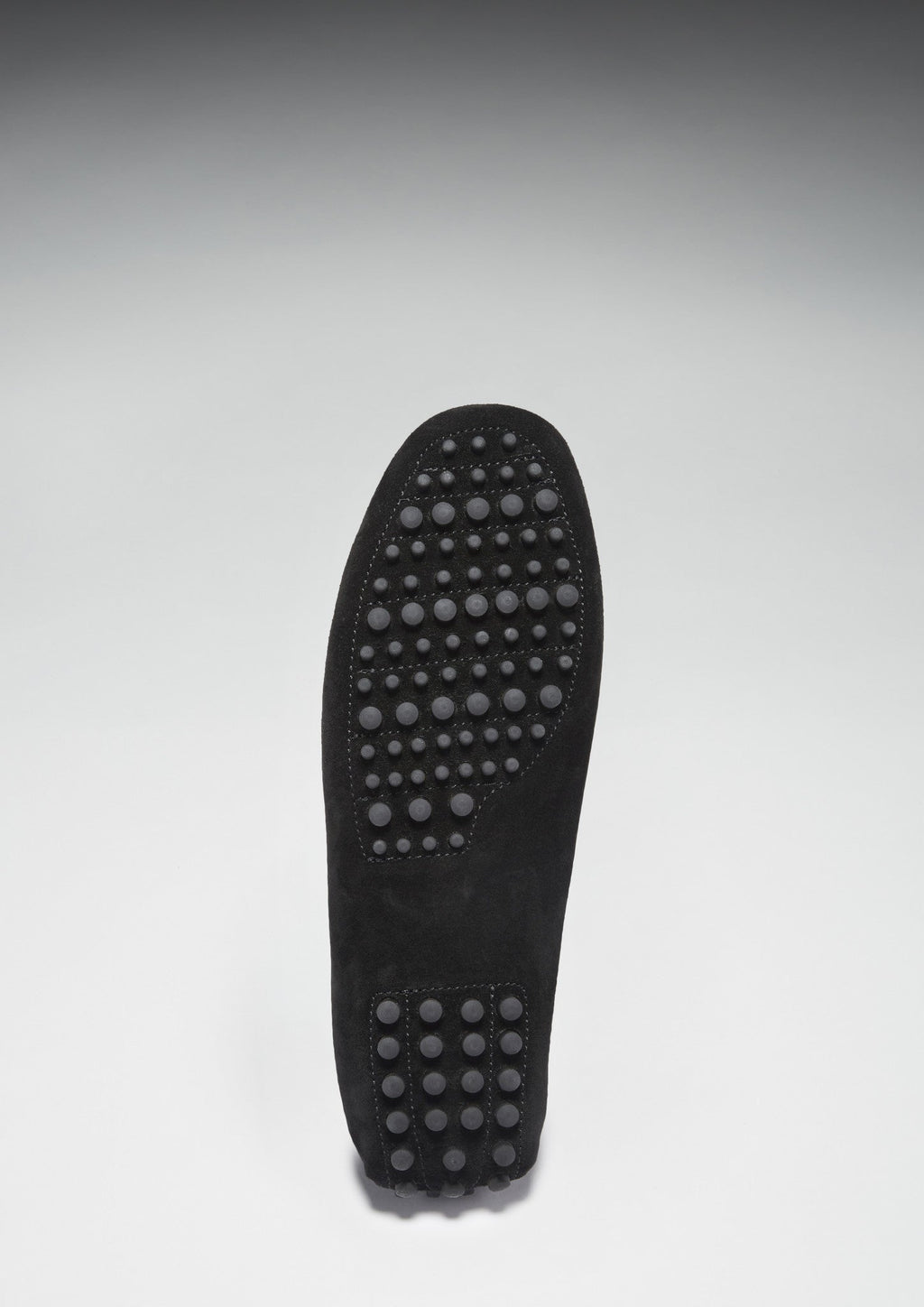 Black Suede Driving Loafers