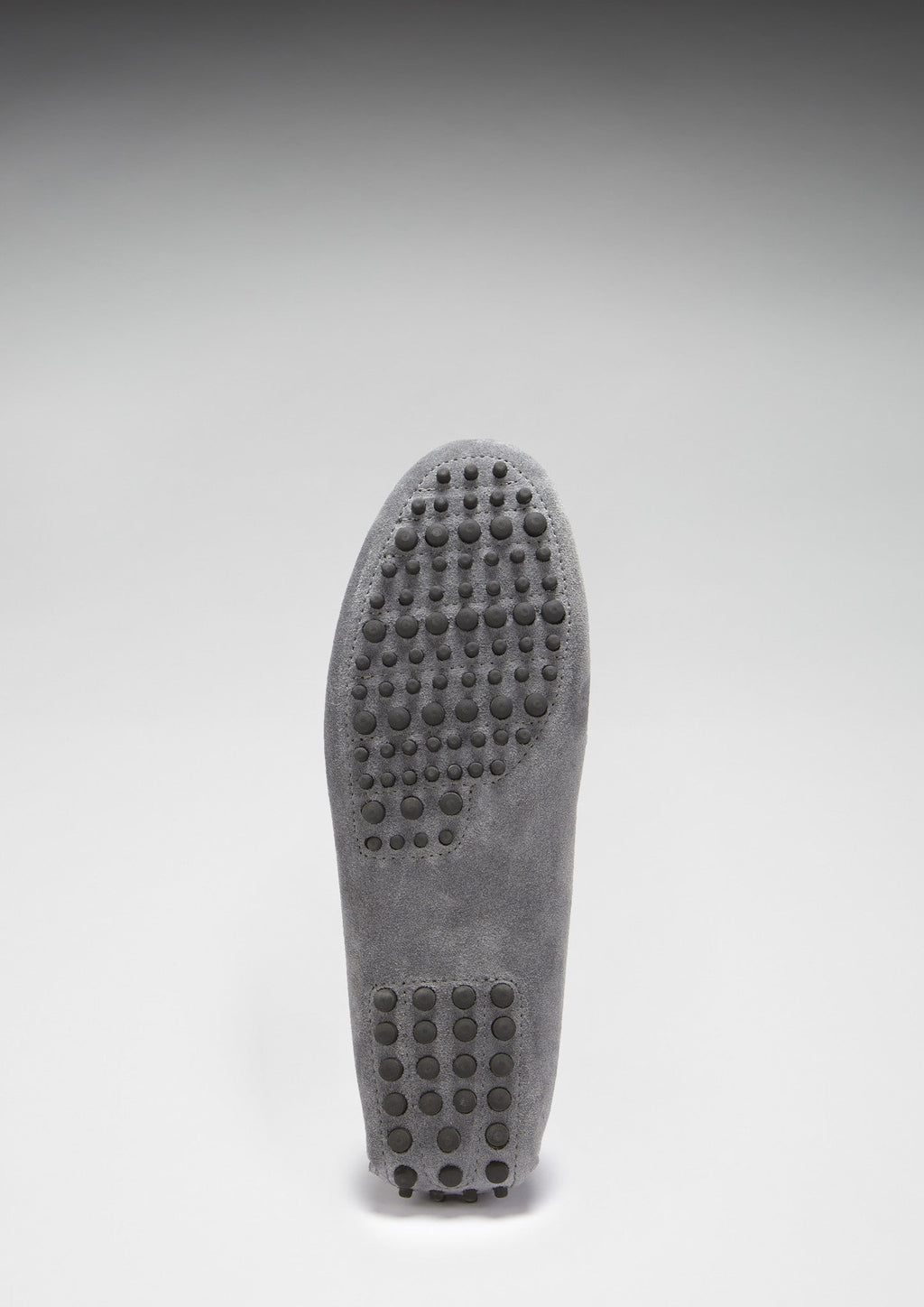 Slate Grey Suede Laced Driving Loafers