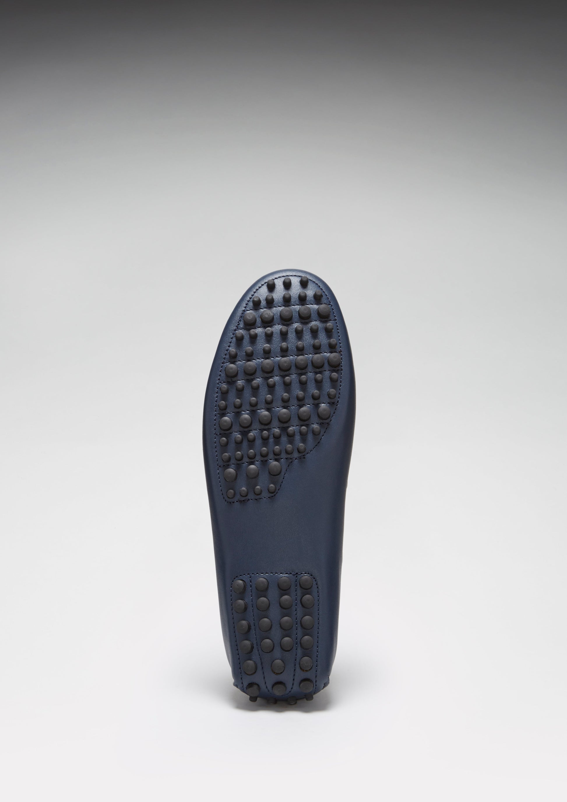 Penny Driving Loafers in French Navy Leather