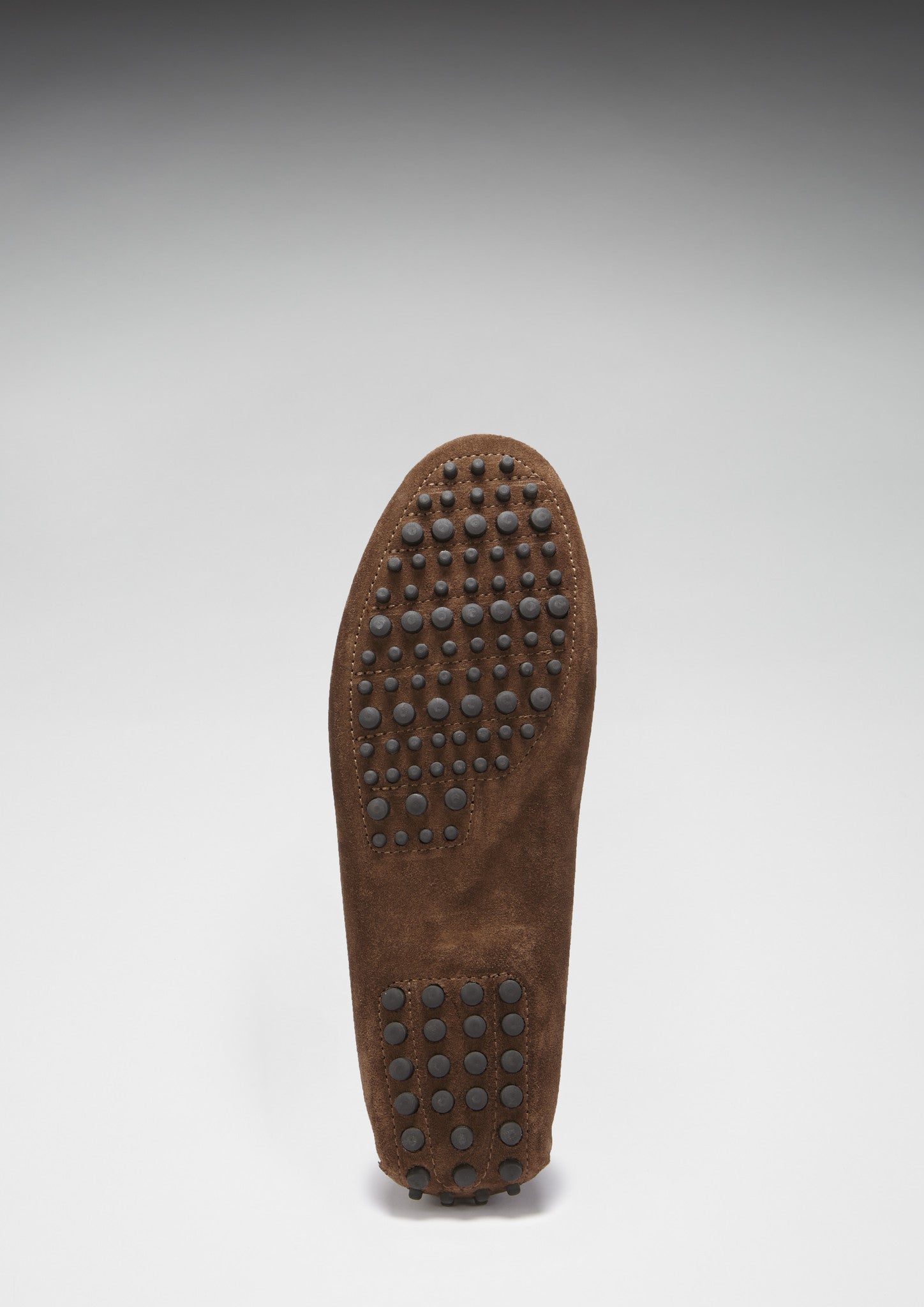 Brown Suede Driving Loafers