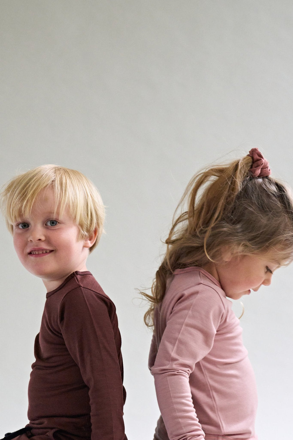 Merino Long Sleeve in Chocolate Brown