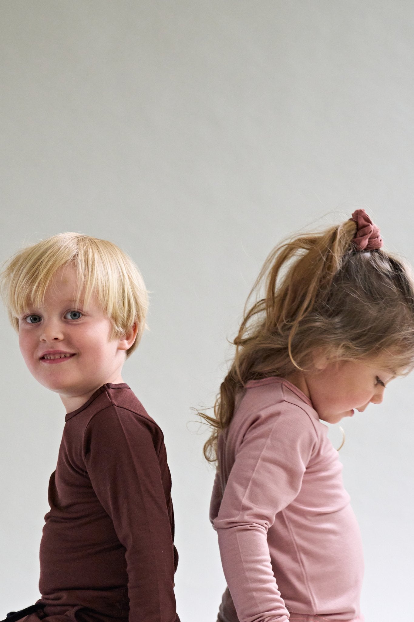 Merino Long Sleeve in Chocolate Brown