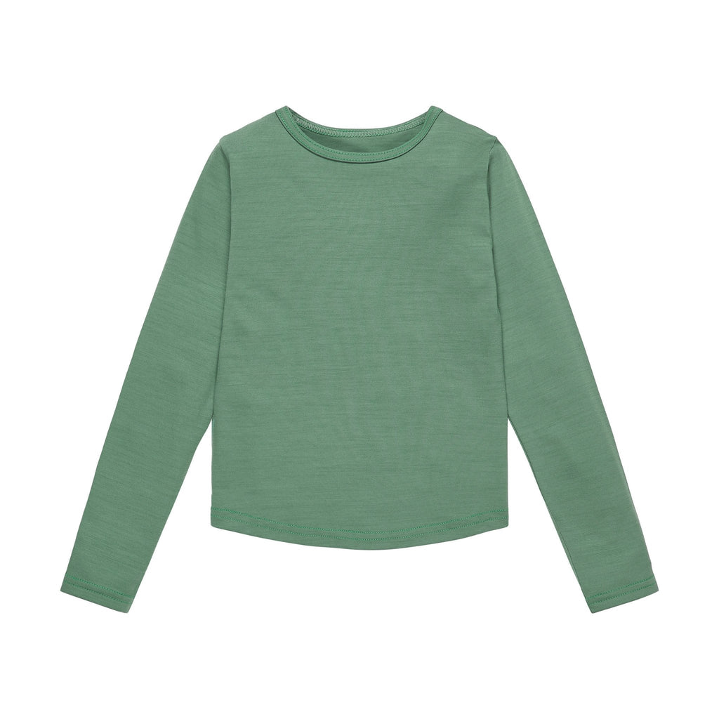 Merino Long Sleeve Emerald Green