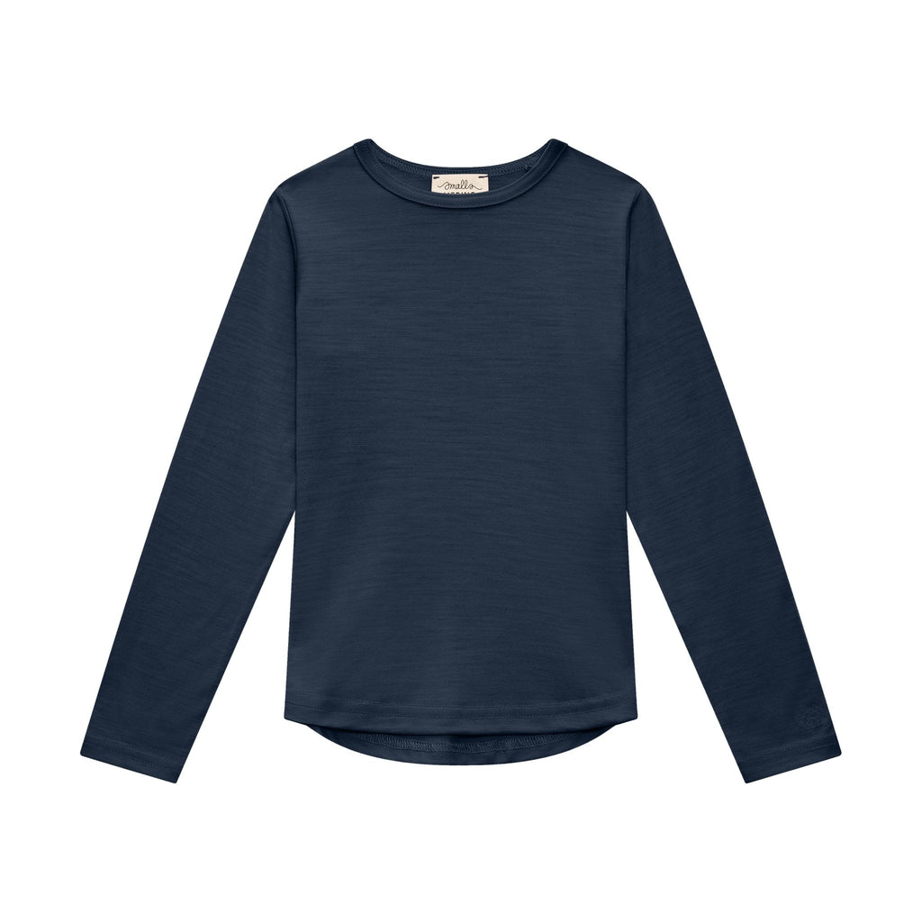 Merino Long Sleeve French Navy
