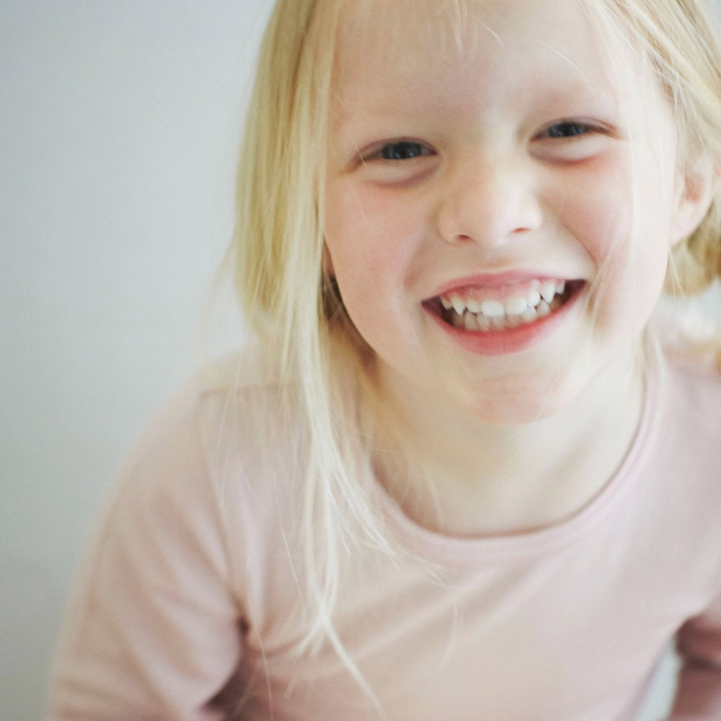 Merino Long Sleeve Pink Peach Blossom