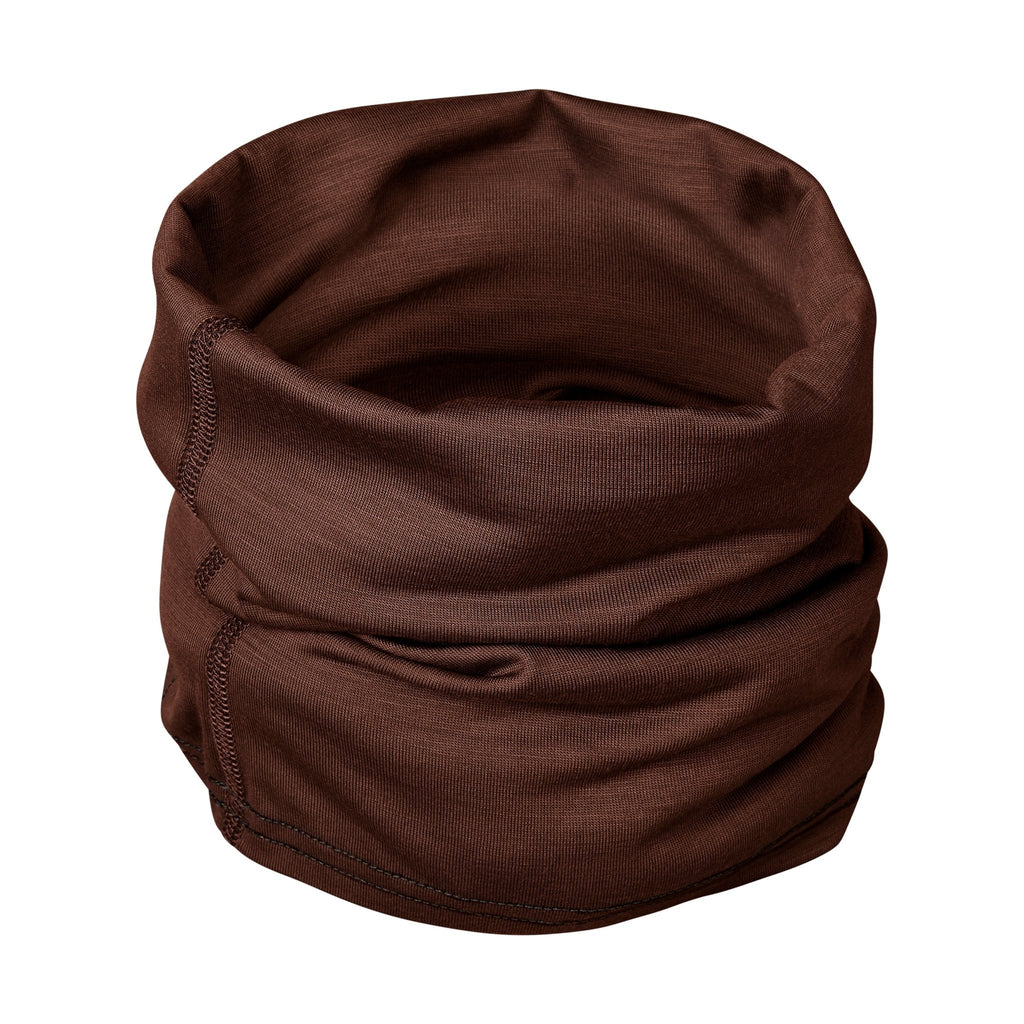 Merino Snood in Chocolate Brown