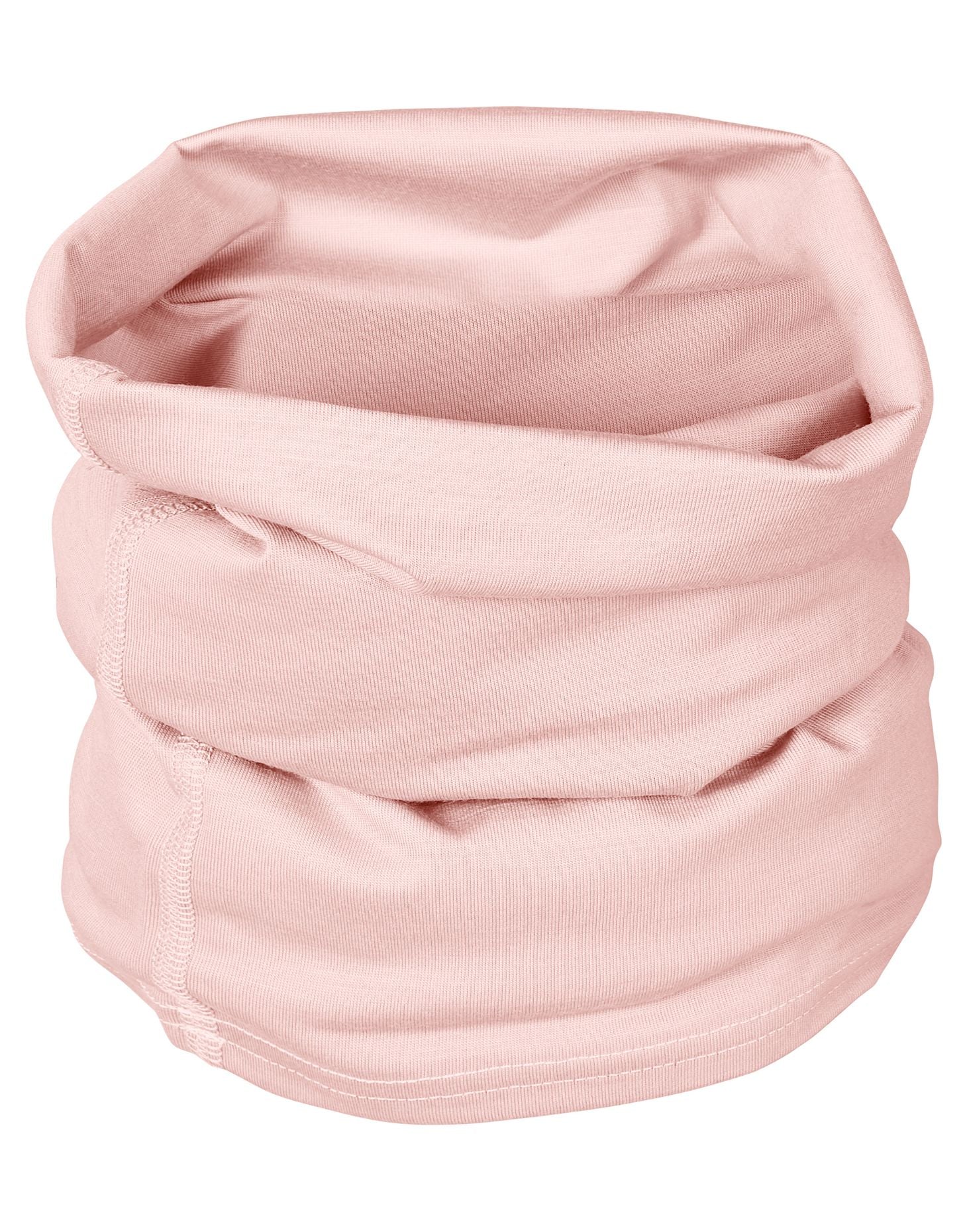 Merino Wool Snood in Pink Peach Blossom