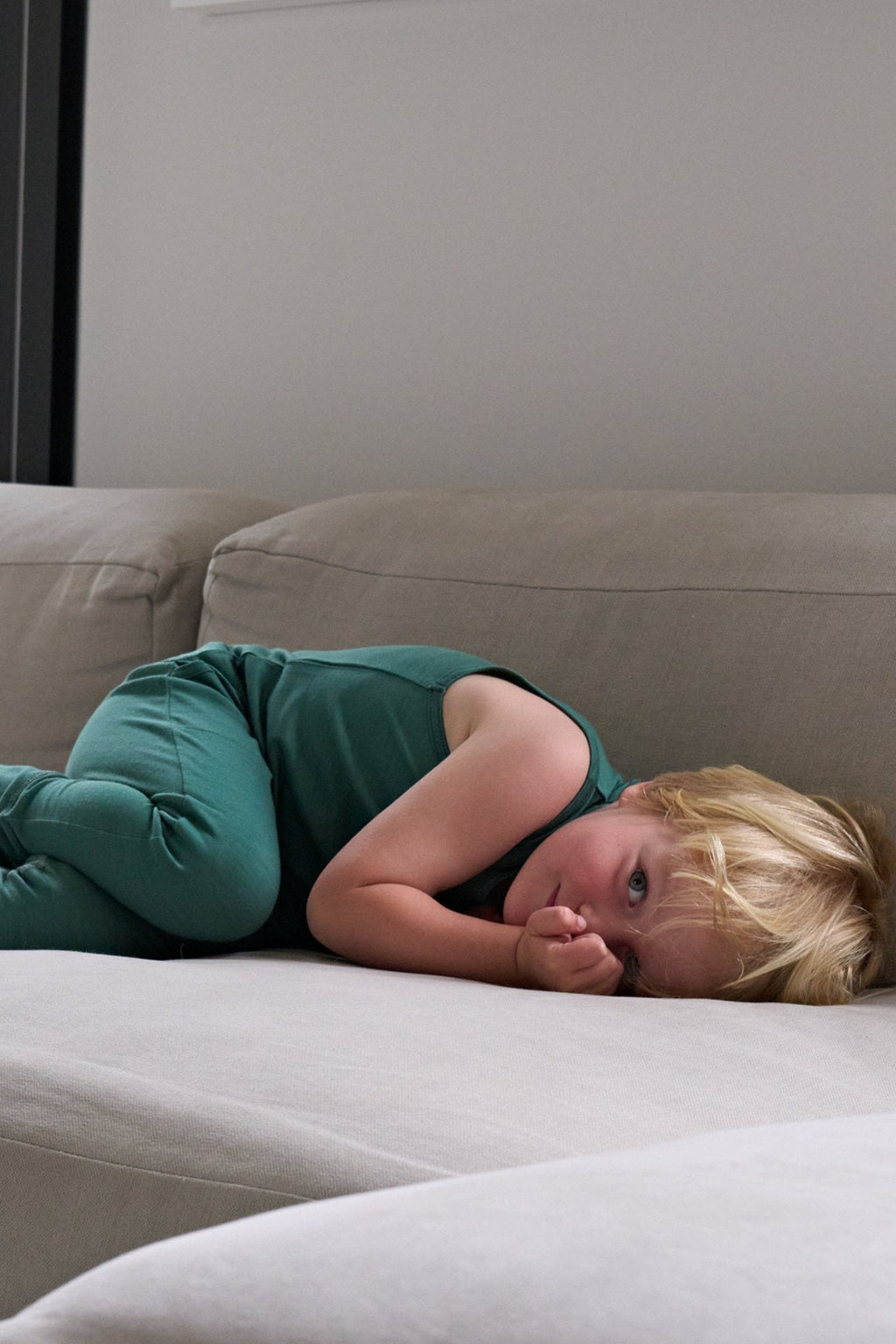 Merino Tank in Emerald Green