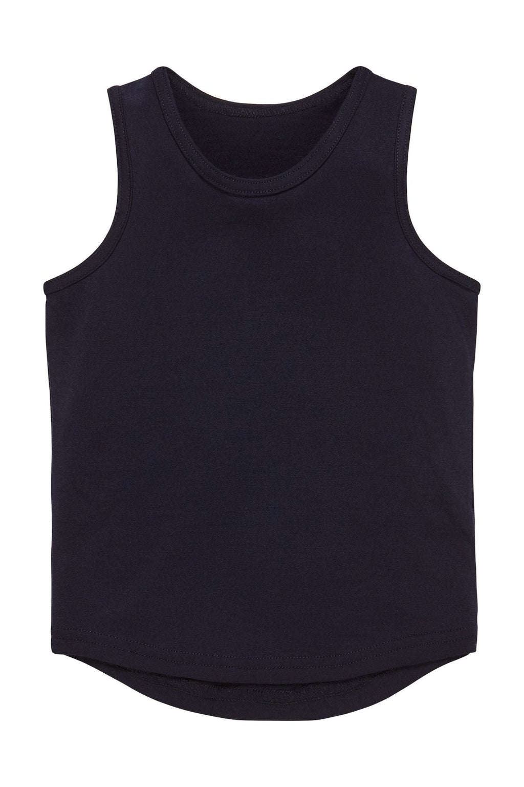 Merino Tank Midnight Blue