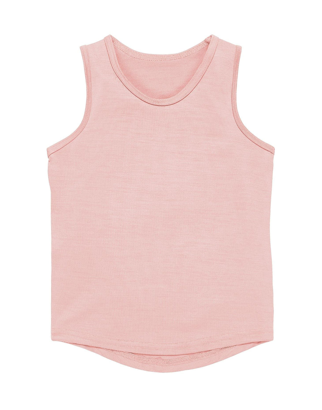 Merino Tank in Pink Peach Blossom