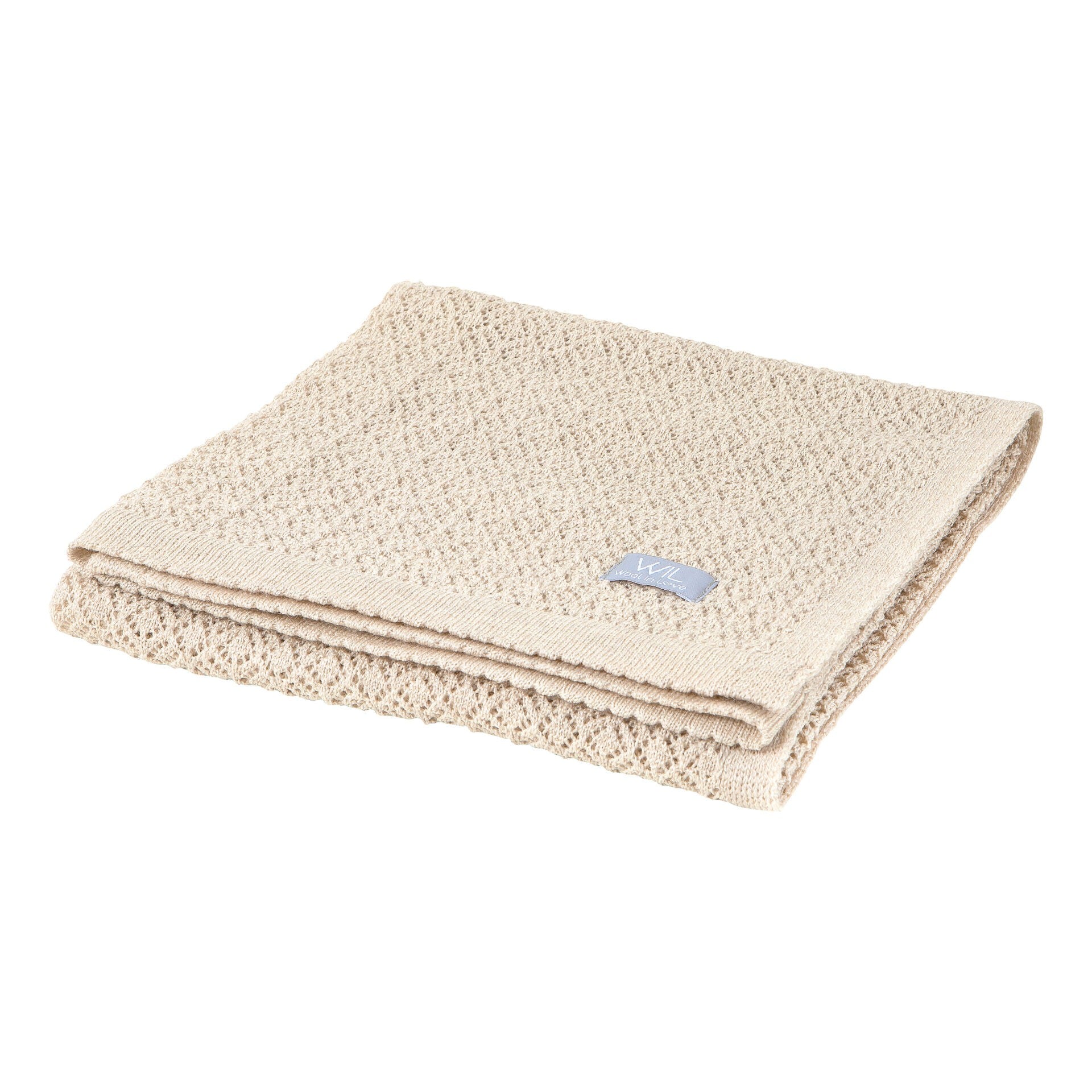 Merino wool baby blanket DELIGHT