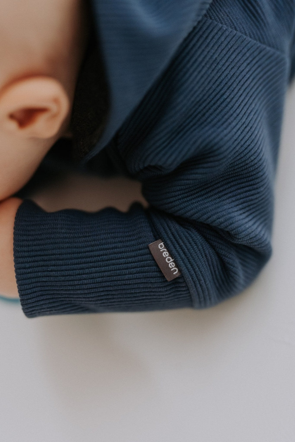 Merino wool baby romper MAJOR - Ottoman Stripes