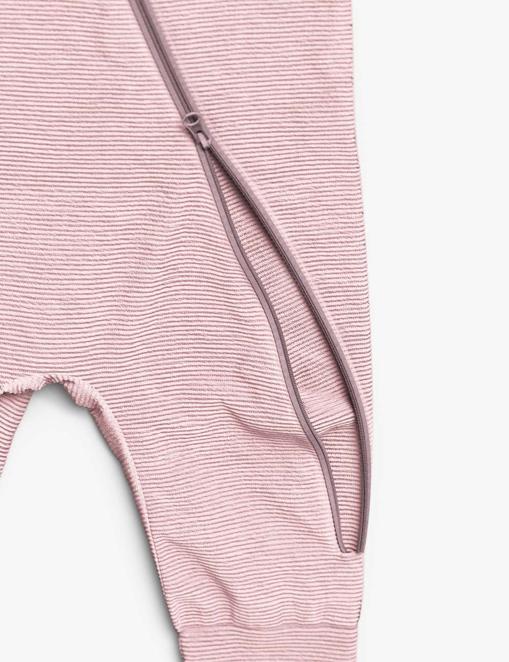 Merino wool baby romper MAJOR - Ottoman Stripes