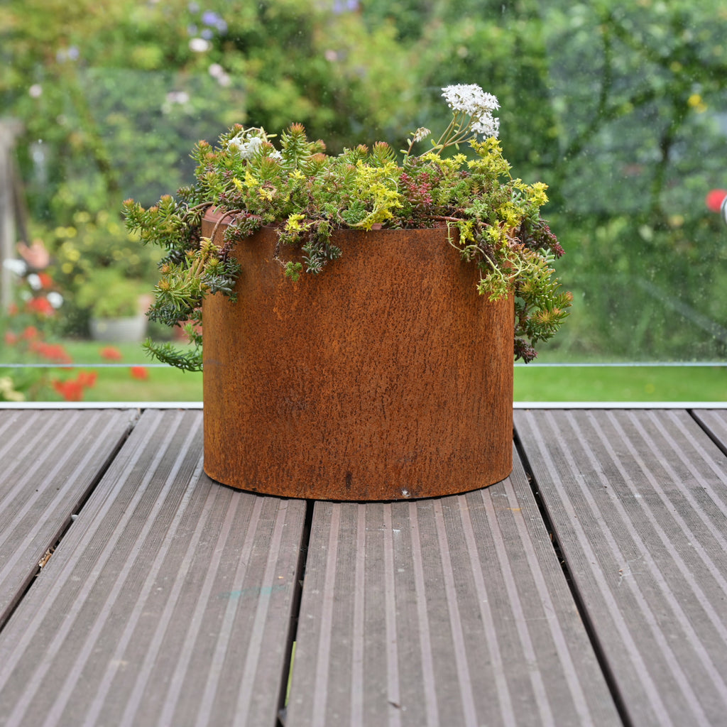 Rusty Plant Pots - Garden Planters
