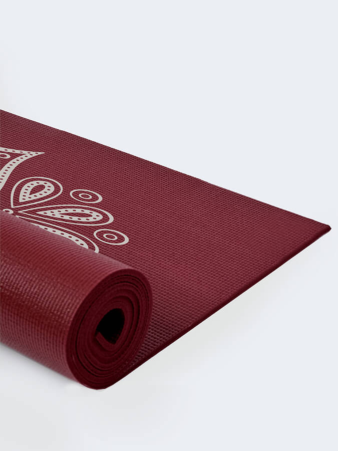 Sticky Yoga Mat 6mm with Beautiful Prints