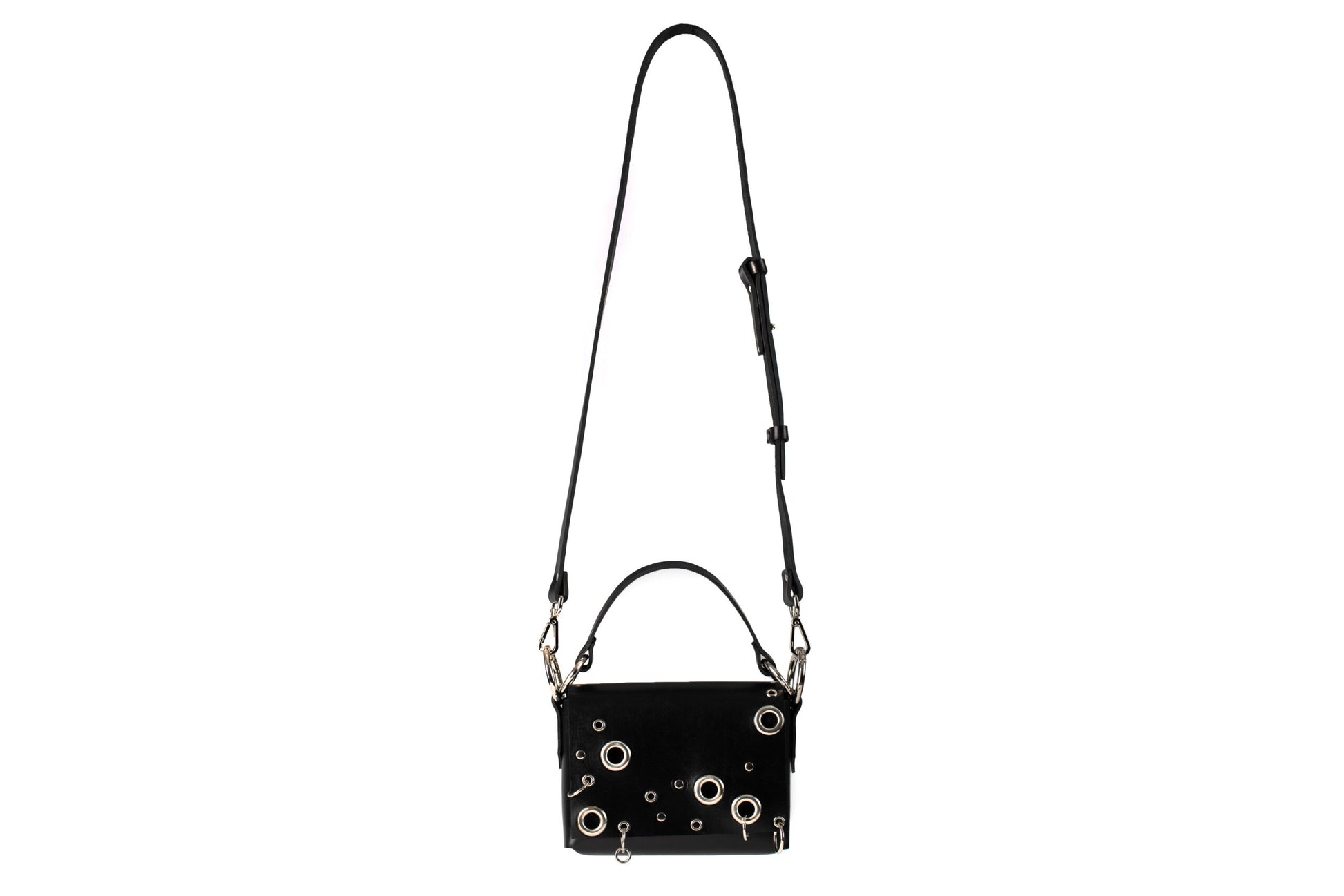 Top Grain Studded Leather Bag by PYKOK – Elegant & Durable by PYKOK at brixbailey.com