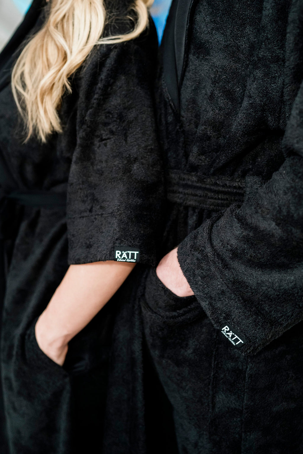 Luxurious Bamboo Terry Robe with Viscose Details - OEKO-TEX Certified, Handmade in Estonia by RÄTT at www.brixbailey.com