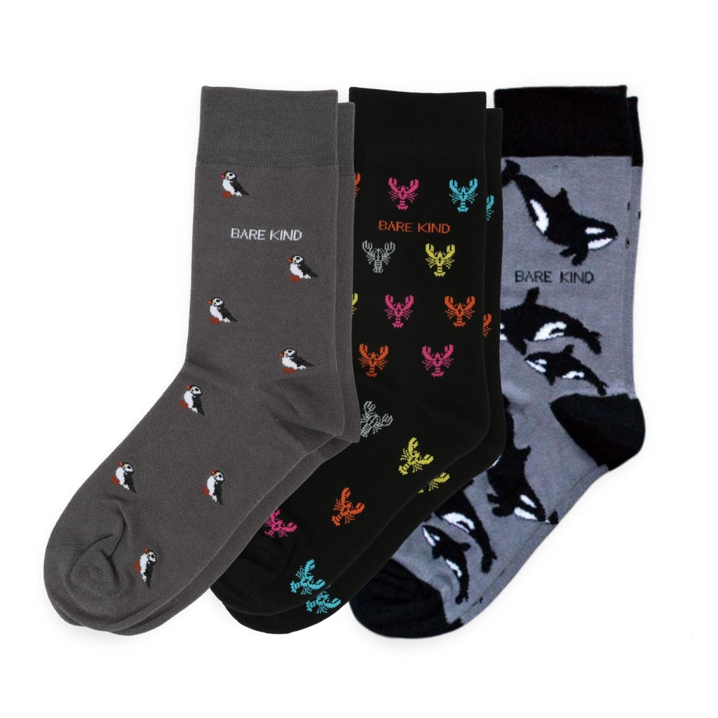 Midnight Classic Bamboo Sock Set