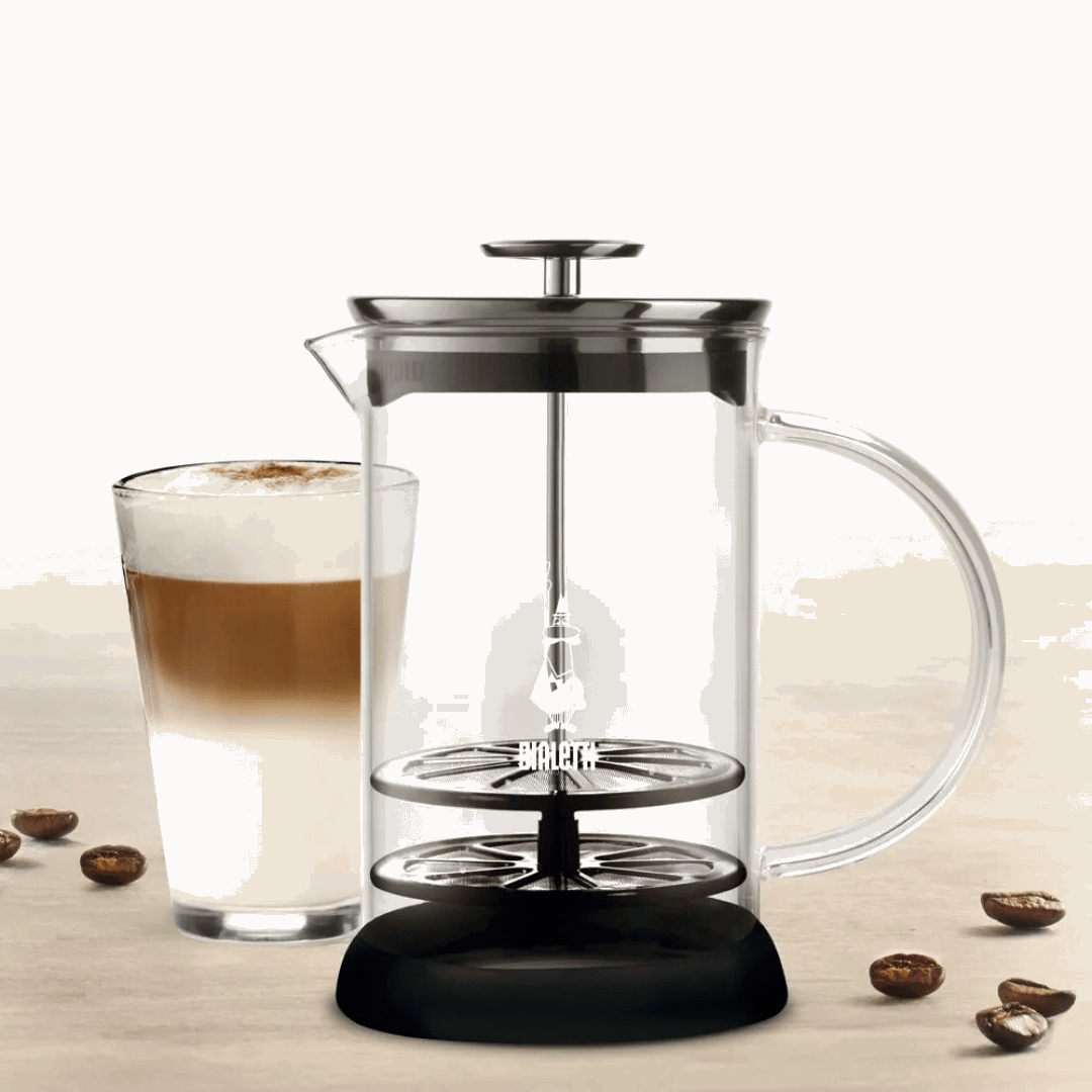 Glass Milk Frother for Home Espresso