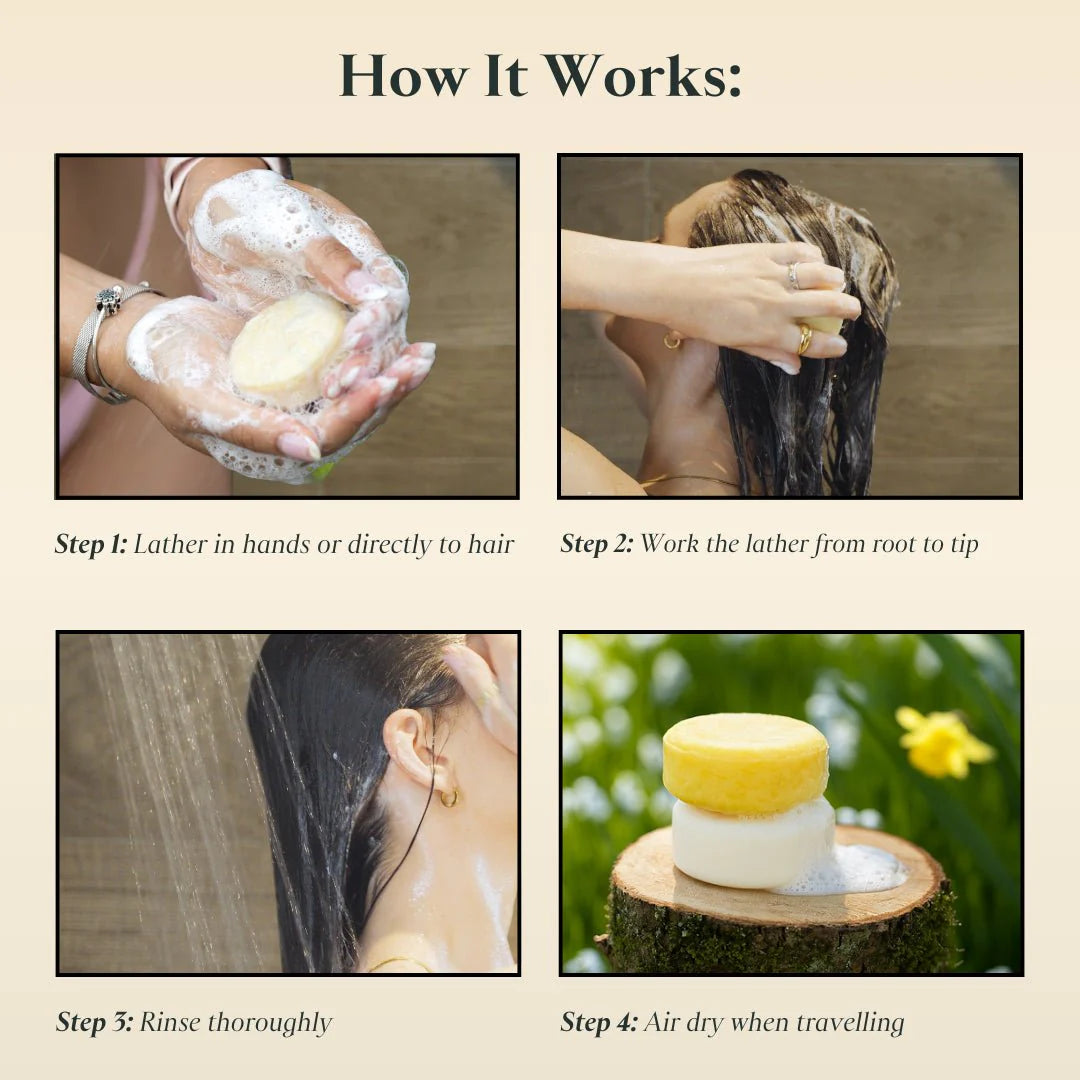 Milk Protein Shampoo Bar for Thin Hair