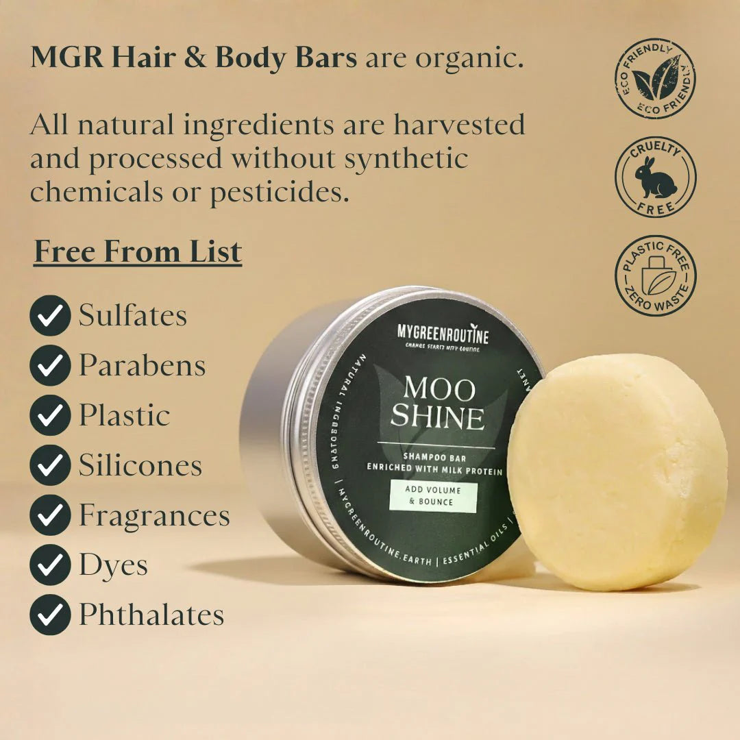 Milk Protein Shampoo Bar for Thin Hair