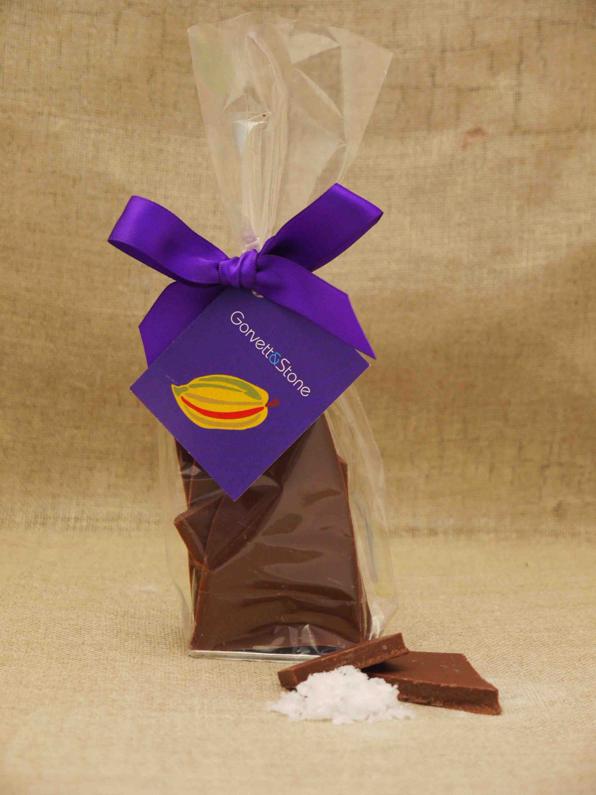 Sea Salt Shards in Fine Milk Chocolate