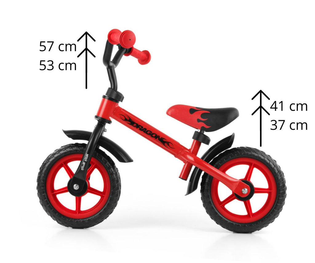 Discover the Joy of Riding with the Milly Mally Dragon Balance Bike by Milly Mally at www.brixbailey.com