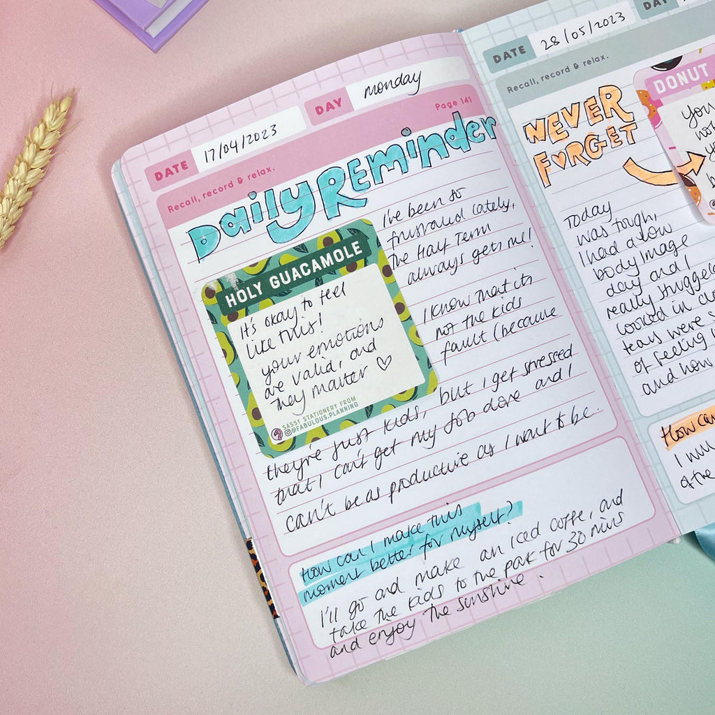 Mindfulness Sleep Journal Deluxe A5 Undated 365 Days