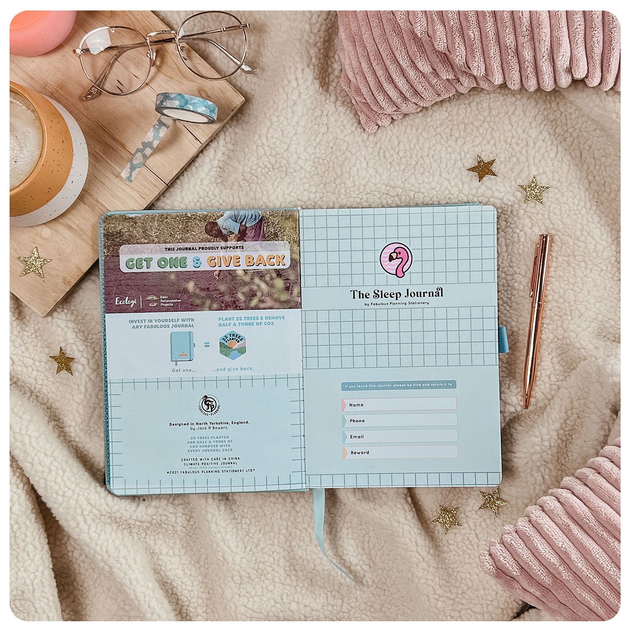 Mindfulness Sleep Journal Deluxe A5 Undated 365 Days