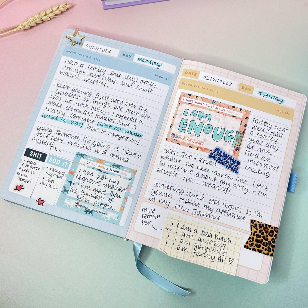 Mindfulness Sleep Journal Deluxe A5 Undated 365 Days