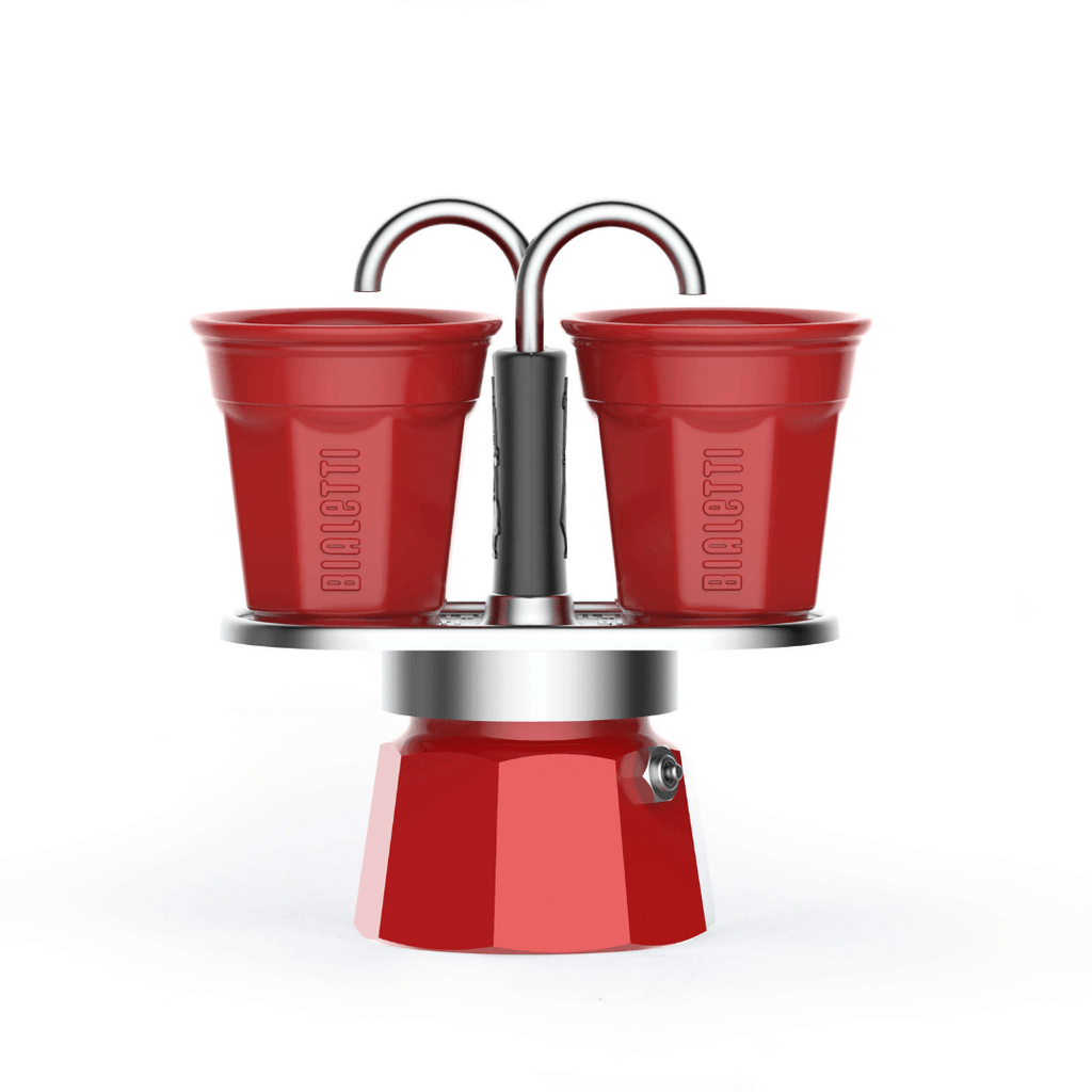 Mini Express Double Serve Stovetop Coffee Maker 2 Cups