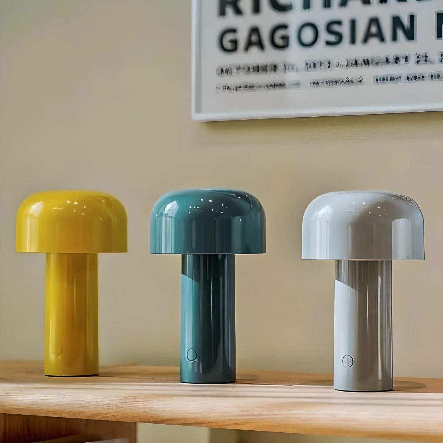 Mini Mushroom Desk Lamp in 7 Colours