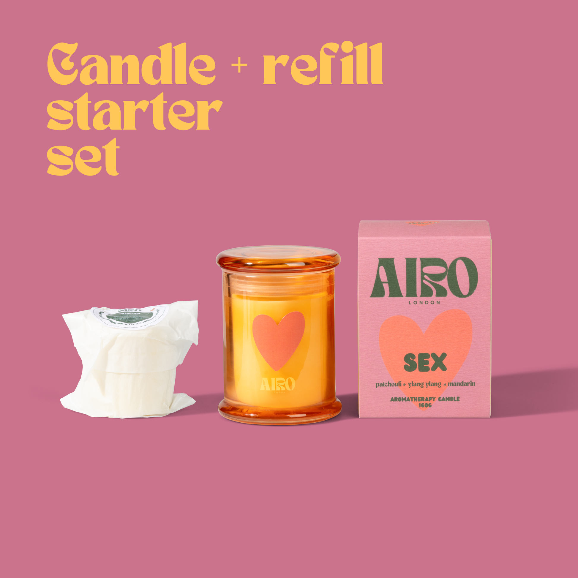 Mini Candle and Refill Starter Kit