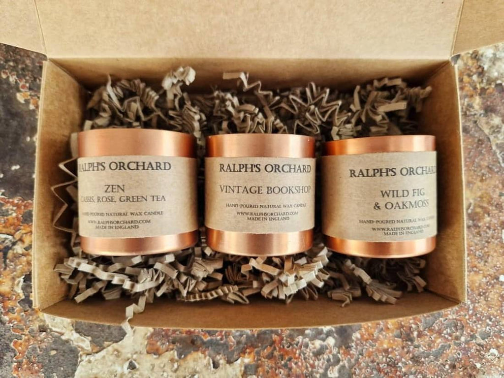 Mini Scented Candles Gift Set of 3