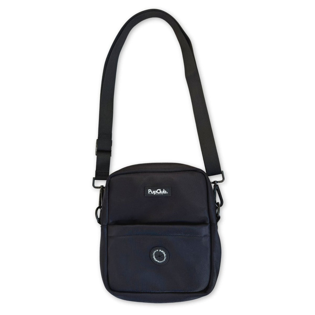 Mini Dog Walking Bag in Black